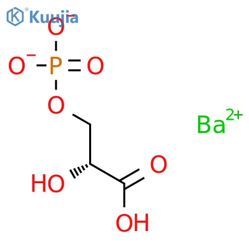 Glyceric Acid 3-Phosphate Barium Salt structure