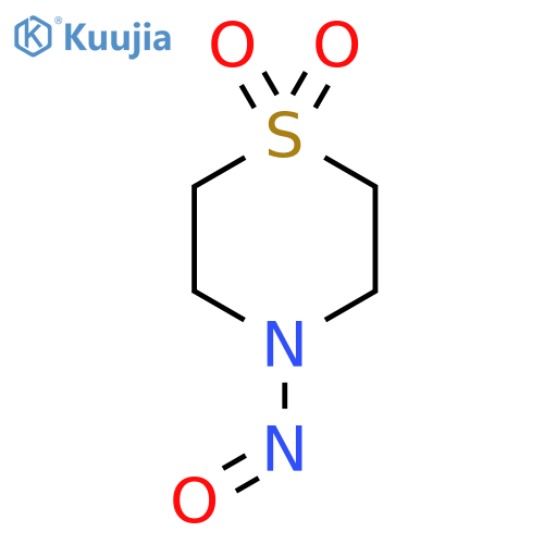 4-Nitroso-1lambda6-thiomorpholine-1,1-dione structure