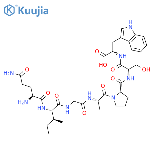 L-Tryptophan, L-glutaminyl-L-isoleucylglycyl-L-alanyl-L-prolyl-L-seryl- structure