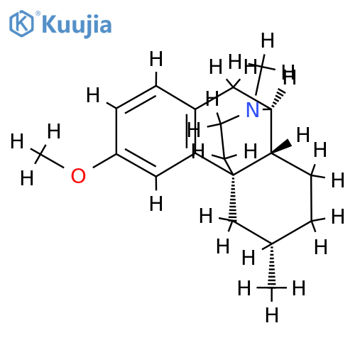 (-)-3-Methoxy-6α,17-dimethylmorphinan structure