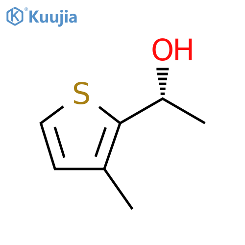 (1R)-1-(3-methylthiophen-2-yl)ethan-1-ol structure