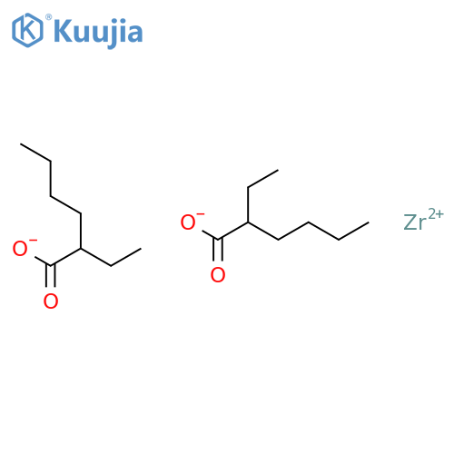 Zirconium 2-ethylhexanoate structure