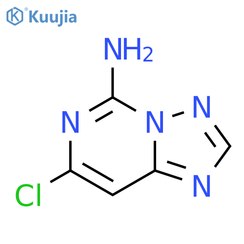 [1,2,4]Triazolo[1,5-c]pyrimidin-5-amine, 7-chloro- structure
