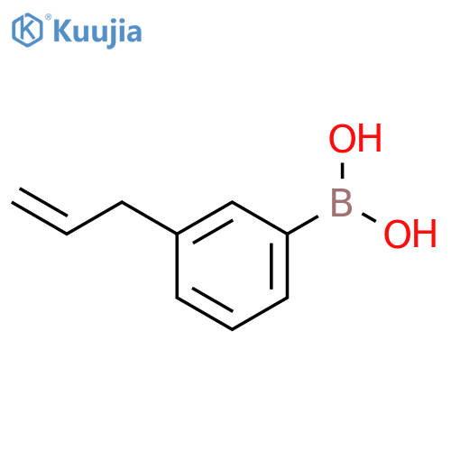 3-(Prop-2-en-1-yl)phenylboronic acid structure
