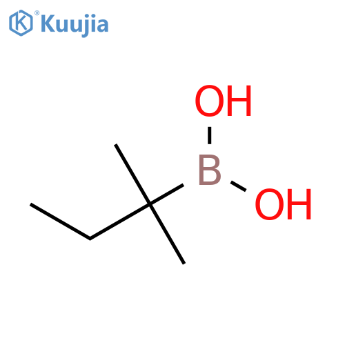 (2-methylbutan-2-yl)boronic acid structure