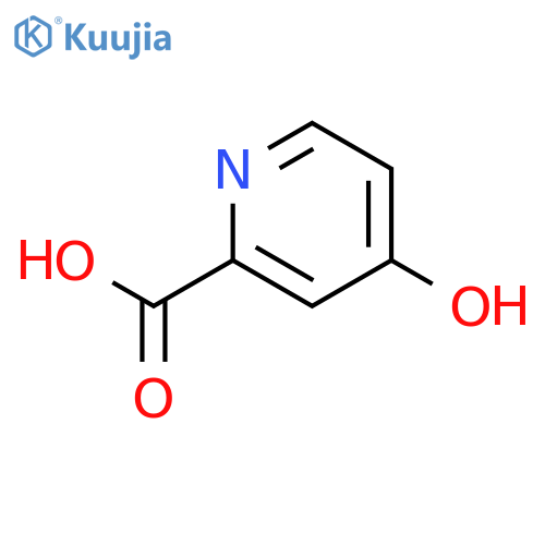 4-hydroxypyridine-2-carboxylic acid structure