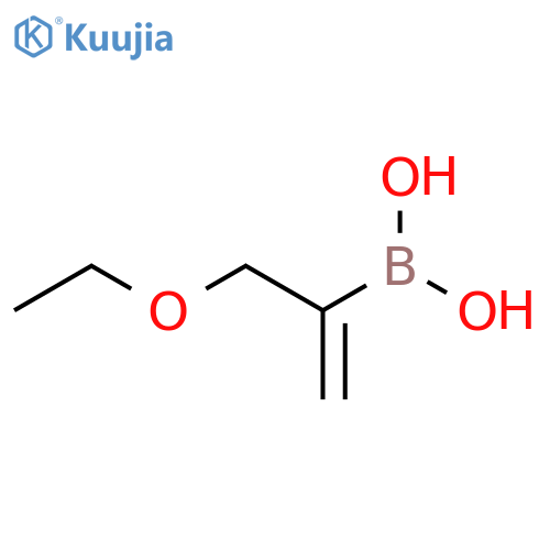 (3-Ethoxyprop-1-en-2-yl)boronic acid structure
