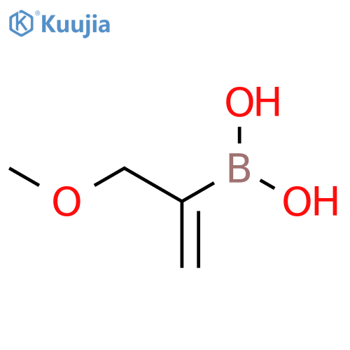 (3-methoxyprop-1-en-2-yl)boronic acid structure