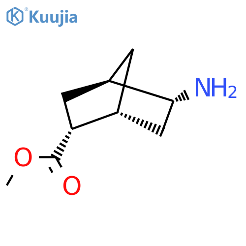 rac-methyl (1R,2R,4R,5R)-5-aminobicyclo[2.2.1]heptane-2-carboxylate structure