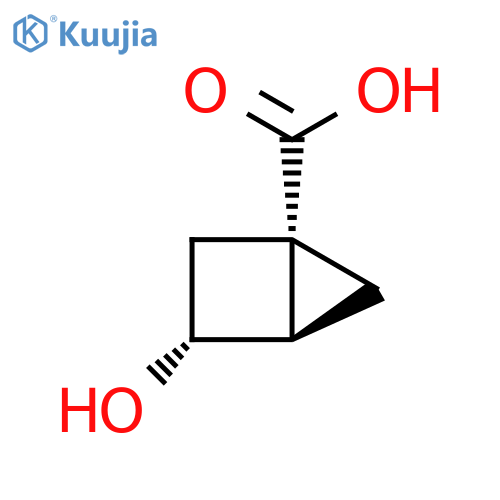 endo-3-hydroxybicyclo2.1.0pentane-1-carboxylic acid structure