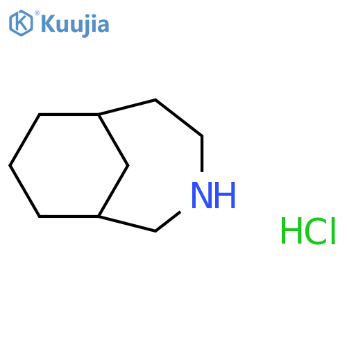 3-Azabicyclo[4.3.1]decane, hydrochloride (1:1) structure