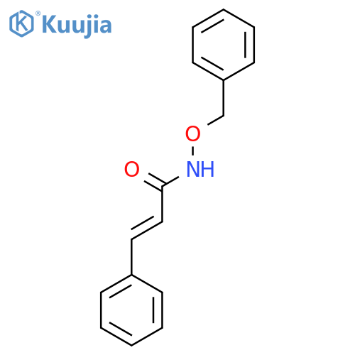 Cinnamamide, N-(benzyloxy)- structure