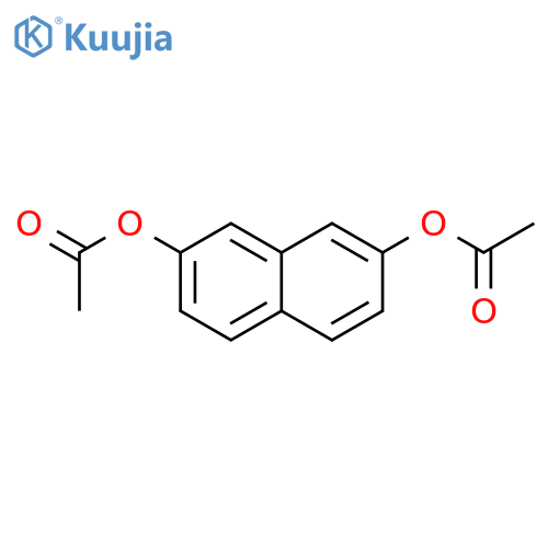 2,7-Diacetoxynaphthalene structure