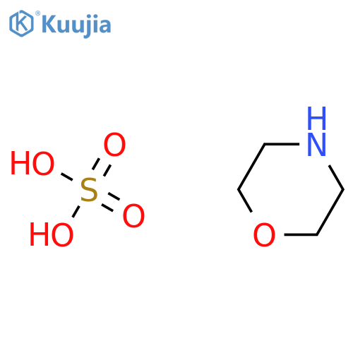 Morpholine, sulfate (1:1) structure