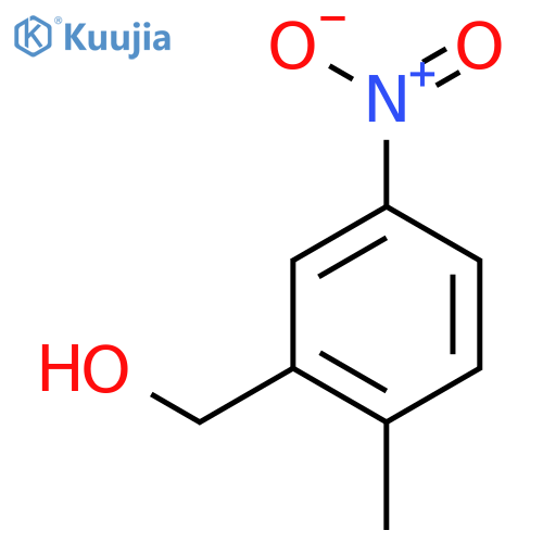(2-Methyl-5-nitrophenyl)methanol structure