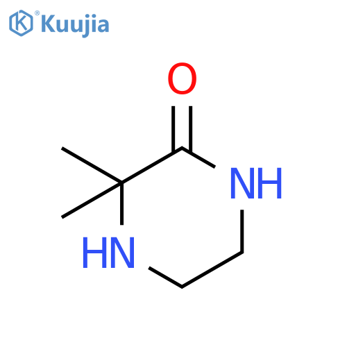 3,3-Dimethylpiperazin-2-one structure