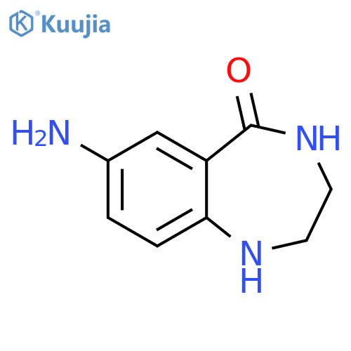 5H-1,4-Benzodiazepin-5-one, 7-amino-1,2,3,4-tetrahydro- structure