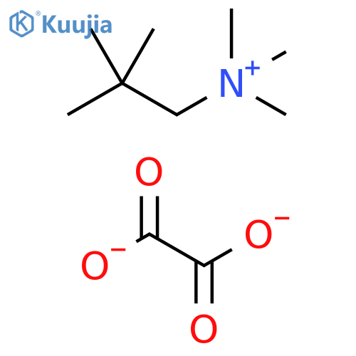 Bis(neopentyltrimethylammonium) oxalate structure