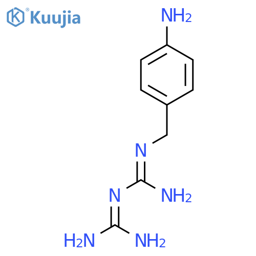 N-(4-Aminobenzyl)biguanide structure