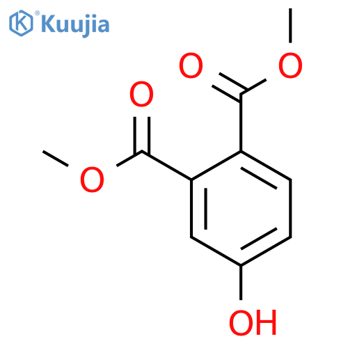 Dimethyl 4-hydroxyphthalate structure