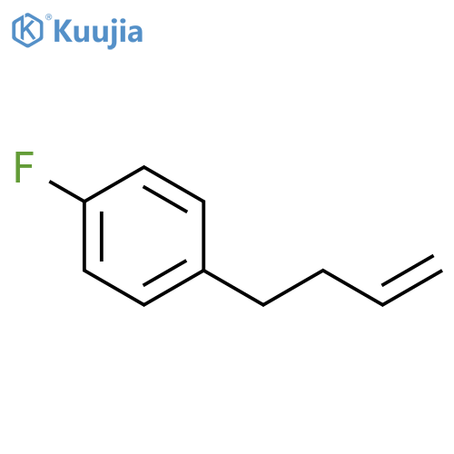 4-(4-Fluorophenyl)-1-butene structure