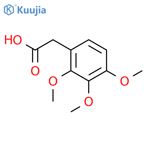2,3,4-Trimethoxyphenylacetic Acid structure