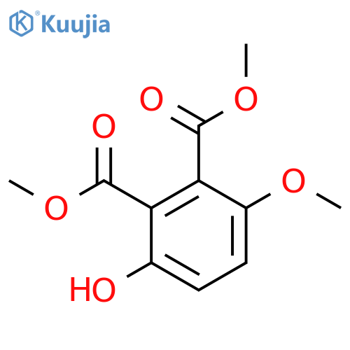 2,3-Dimethoxycarbonyl-4-methoxyphenol structure