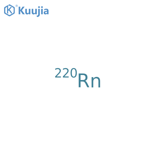 Radon, isotope of mass220 structure