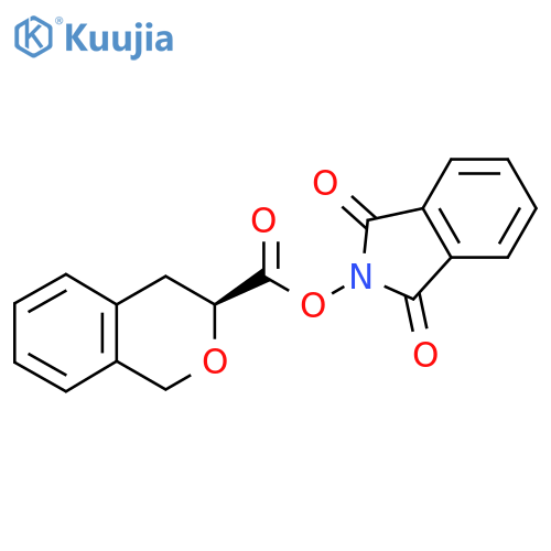 1,3-dioxo-2,3-dihydro-1H-isoindol-2-yl (3S)-3,4-dihydro-1H-2-benzopyran-3-carboxylate structure