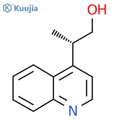 (S)-2-(4-Quinolinyl)-1-propanol structure