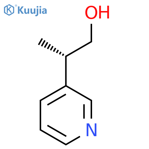 (2S)-2-Pyridin-3-ylpropan-1-ol structure