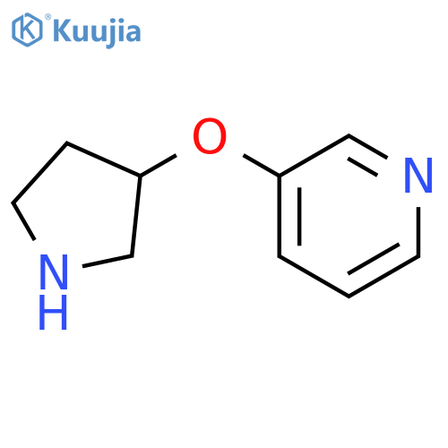 3-(pyrrolidin-3-yloxy)pyridine structure