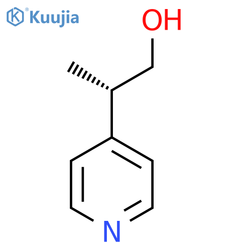 (2S)-2-pyridin-4-ylpropan-1-ol structure
