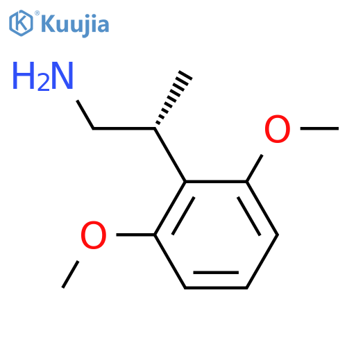 (2R)-2-(2,6-Dimethoxyphenyl)propan-1-amine structure
