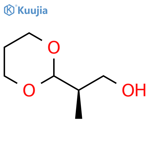 (2R)-2-(1,3-Dioxan-2-yl)propan-1-ol structure