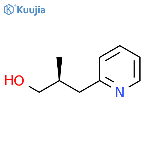 (2S)-2-Methyl-3-pyridin-2-ylpropan-1-ol structure