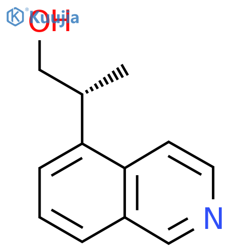 (2R)-2-Isoquinolin-5-ylpropan-1-ol structure