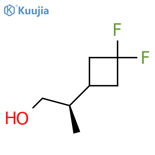(2R)-2-(3,3-Difluorocyclobutyl)propan-1-ol structure