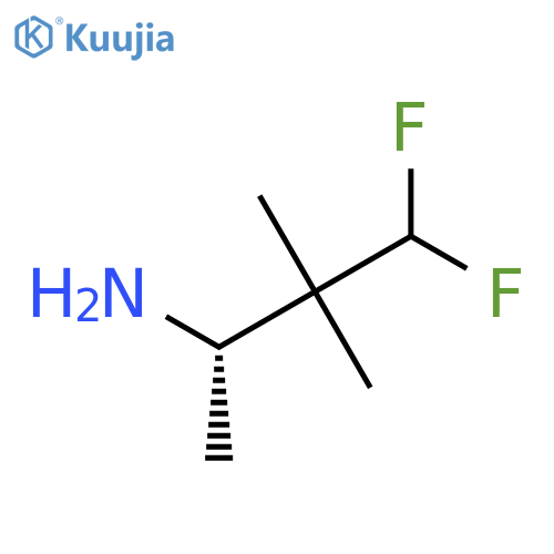 (2S)-4,4-difluoro-3,3-dimethylbutan-2-amine structure