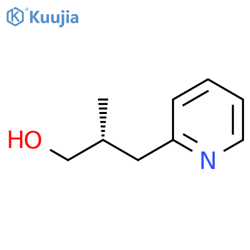 (2R)-2-Methyl-3-pyridin-2-ylpropan-1-ol structure