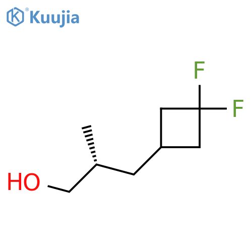 (2R)-3-(3,3-Difluorocyclobutyl)-2-methylpropan-1-ol structure