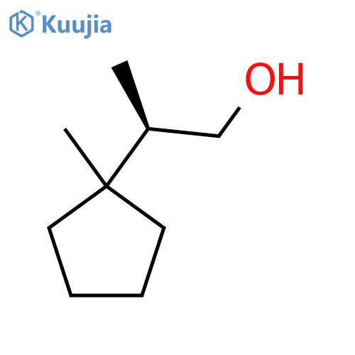 (2R)-2-(1-Methylcyclopentyl)propan-1-ol structure