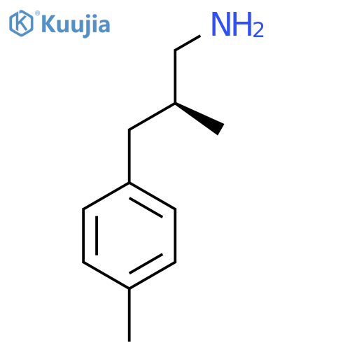 (2S)-2-Methyl-3-(4-methylphenyl)propan-1-amine structure