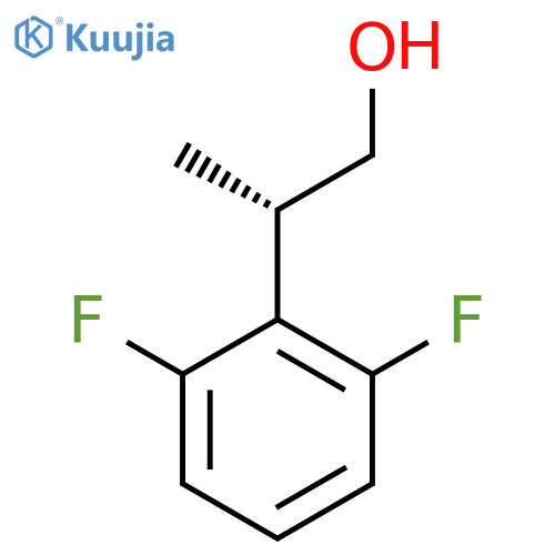 (2S)-2-(2,6-Difluorophenyl)propan-1-ol structure