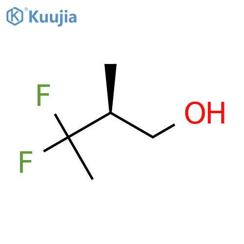 (2S)-3,3-difluoro-2-methylbutan-1-ol structure