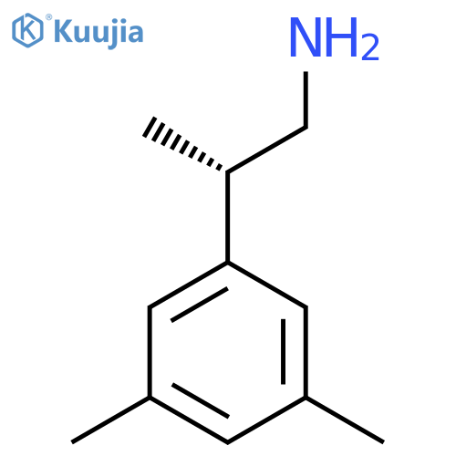 (2S)-2-(3,5-Dimethylphenyl)propan-1-amine structure