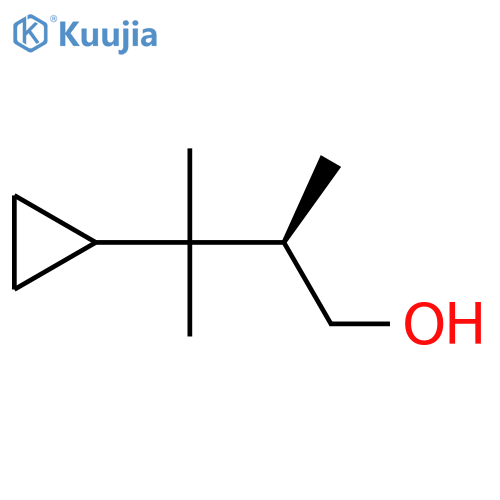 (2R)-3-Cyclopropyl-2,3-dimethylbutan-1-ol structure