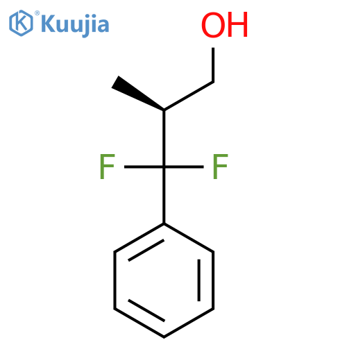 (2S)-3,3-Difluoro-2-methyl-3-phenylpropan-1-ol structure