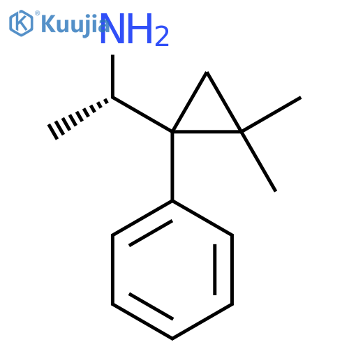 (1S)-1-(2,2-Dimethyl-1-phenylcyclopropyl)ethanamine structure