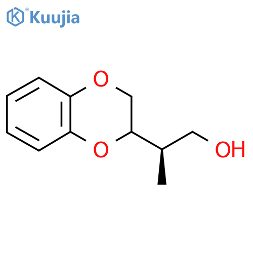 (2R)-2-(2,3-Dihydro-1,4-benzodioxin-3-yl)propan-1-ol structure